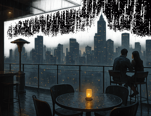 The Rooftop Girl in the Rain — Bangkok Nights That Don’t Need Names